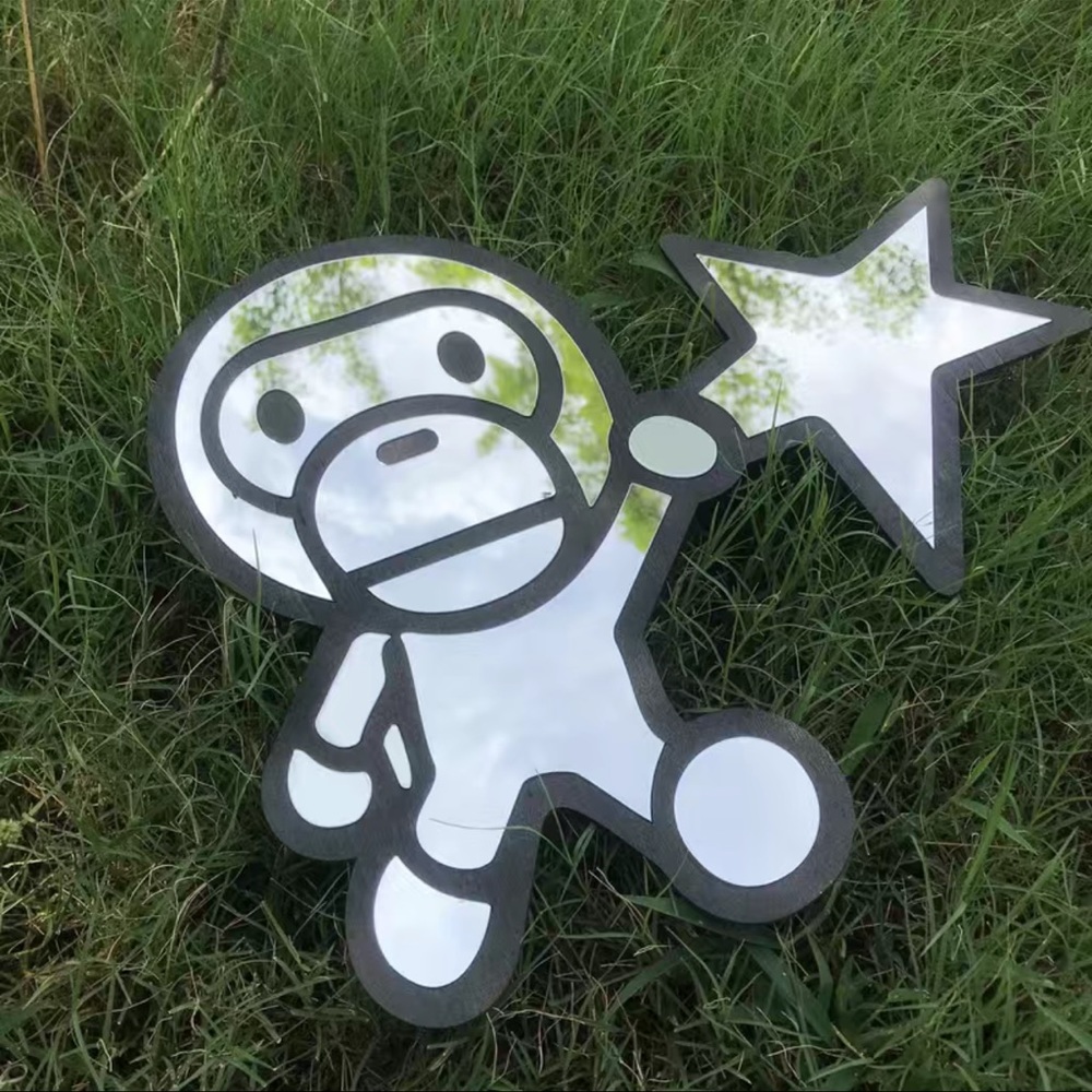 Takashi Murakami Flower or BAPE wall mirror (2 styles available)